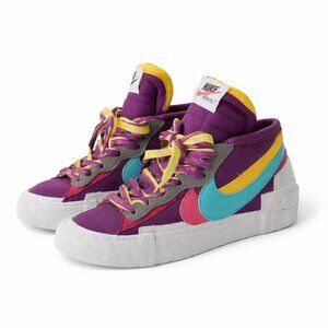 Nike x sacai  Low Purple Yellow Sneakers Women 9